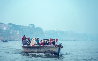 varanasi-india-group-indians-sailing-boat-early-cold-morning-copy-space-198319700